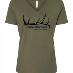 WOMEN'S Badass Outdoor Gear Ladies Elk Shed T-Shirt