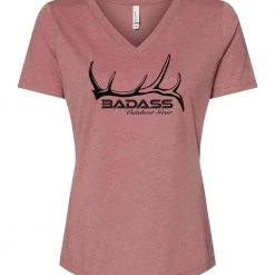 WOMEN'S Badass Outdoor Gear Ladies Elk Shed T-Shirt