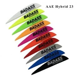Badass Outdoor Gear ARCHERY AAE Hybrid 23 Badass OG Fletchings