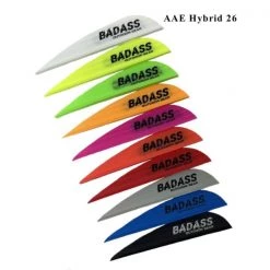 Badass Outdoor Gear AAE Hybrid 26 Badass OG Fletchings ARCHERY