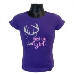 CLOTHING Badass Outdoor Gear Girls Hunt Like A Girl T-Shirt