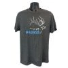Badass Outdoor Gear Gray & Blue Elk T-Shirt CLOTHING