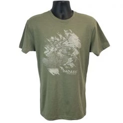 CLOTHING Badass Outdoor Gear Olive Elk T-Shirt