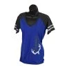 Badass Outdoor Gear Women's Blue Baseball Tee