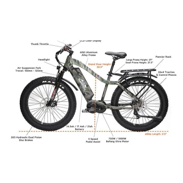 E BIKES Bakcou Mule 7 E BIKES Bakcou Mule