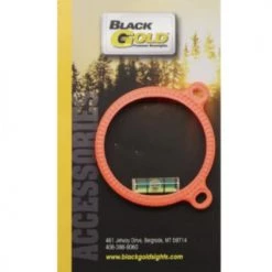 Black Gold Sight Ring W/Level HUNTING SIGHTS