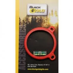 Black Gold Sight Ring W/Level HUNTING SIGHTS