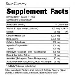 GEAR Bucked Up Pre-Workout