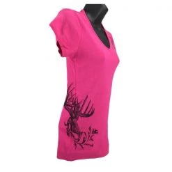 Deadeye Outfitters Ladies Whitetail Skull Tee