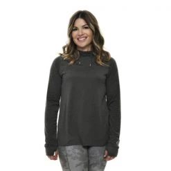 Girls With Guns GWG Tomboy Cowl Neck Hoodie WOMEN'S