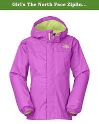 Chuck North Face Girls Zipline Rain Jacket
