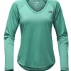 Chuck CLOSEOUTS North Face Women's Long Sleeve Reaxion Amp Tee