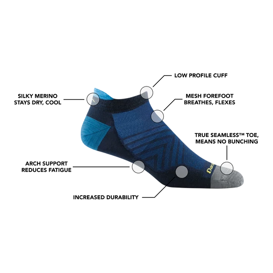 CLOTHING Darn Tough No Show Tab Ultra Lightweight Running Sock 4 CLOTHING Darn Tough No Show Tab Ultra Lightweight Running Sock