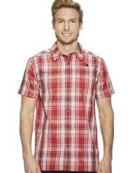 Chuck North Face Men's Vent Me Short Sleeve Shirt CLOSEOUTS