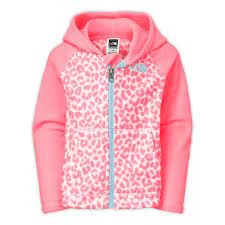 Chuck North Face Girls Glacier Full Zip Hoodie