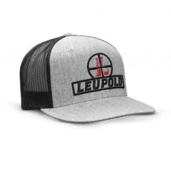 Leupold Black/Charcoal Recticle Flat Brim Trucker Hat