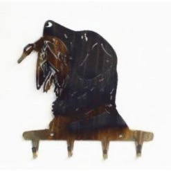 Knights Metal Art Metal Art 4 Hook Key Rack