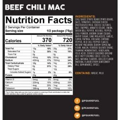 GEAR Peak Refuel Beef Chili Mac