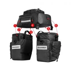 Rambo Triple Accessory Bag E BIKES