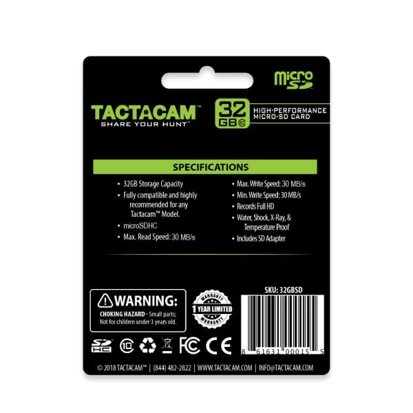 Tactacam Ultra SD GEAR 7 Tactacam Ultra SD GEAR