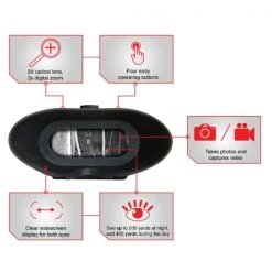 OPTICS X-Stand Hands Free Night Vision Deluxe 23 OPTICS X-Stand Hands Free Night Vision Deluxe